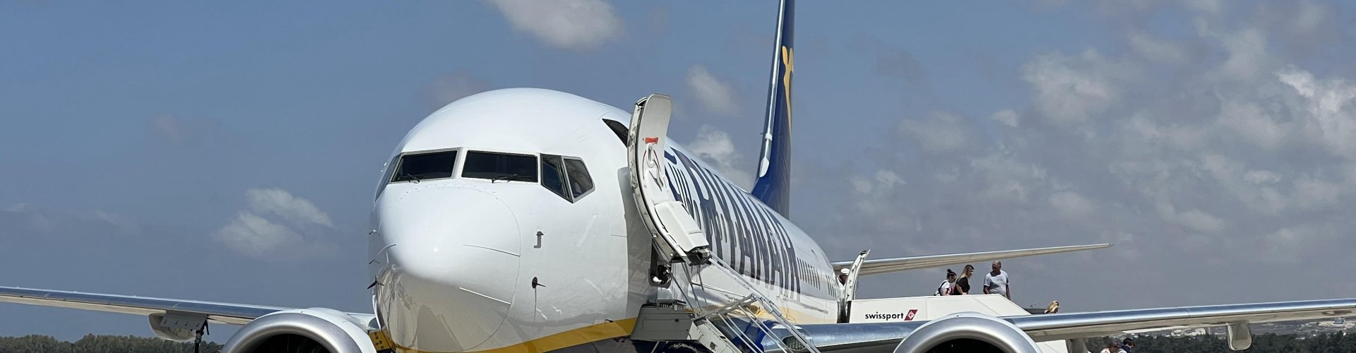 Family arrivals at Paphos International Airport, CY Airport