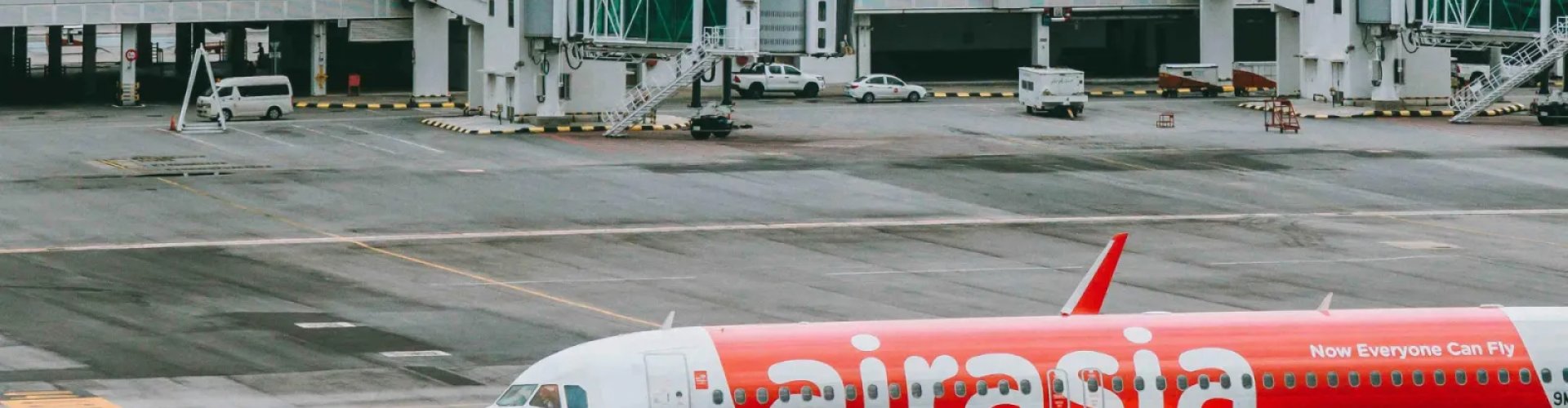 Sunset terminal shot at Kuala Lumpur Airport, MY Airport