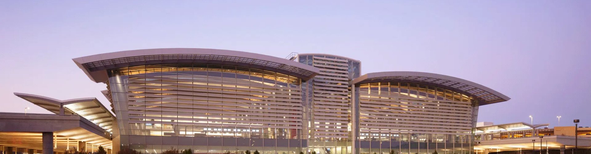 Sunset terminal shot at Sacramento Intl Airport