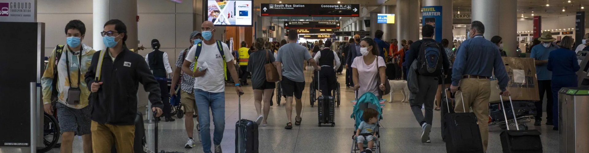 Peaceful family area at Miami Airport, FL, US Airport