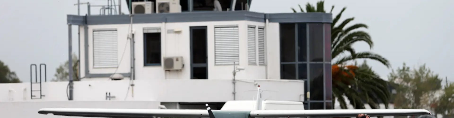 Family arrivals at Bragança Airport, PT Airport