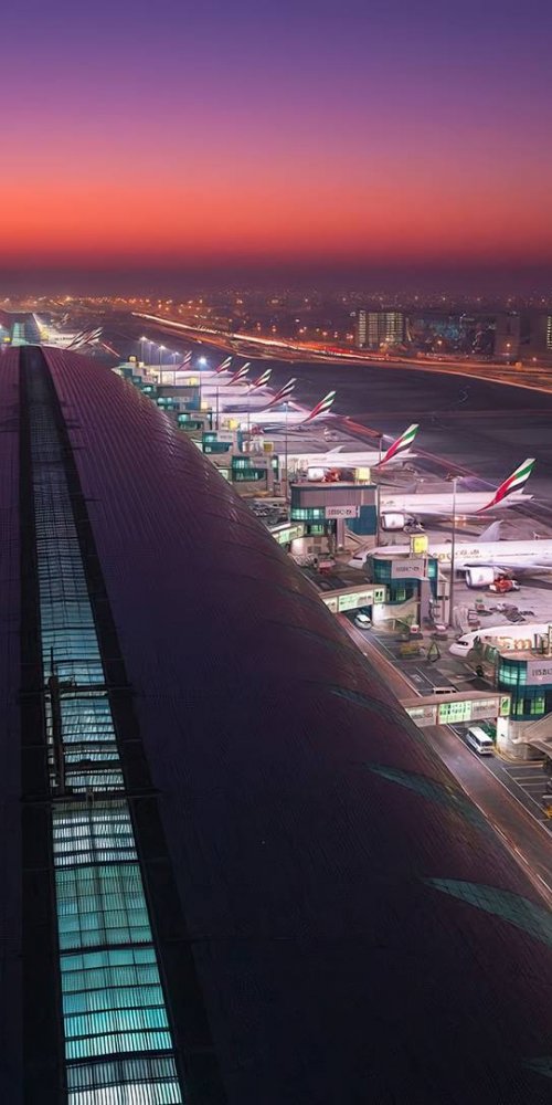 Child playing comfortably at Dubai International Airport family zone
