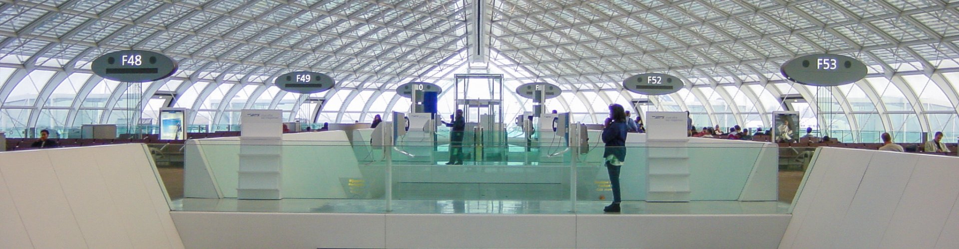 Sunset terminal shot at Charles de Gaulle Airport, FR Airport