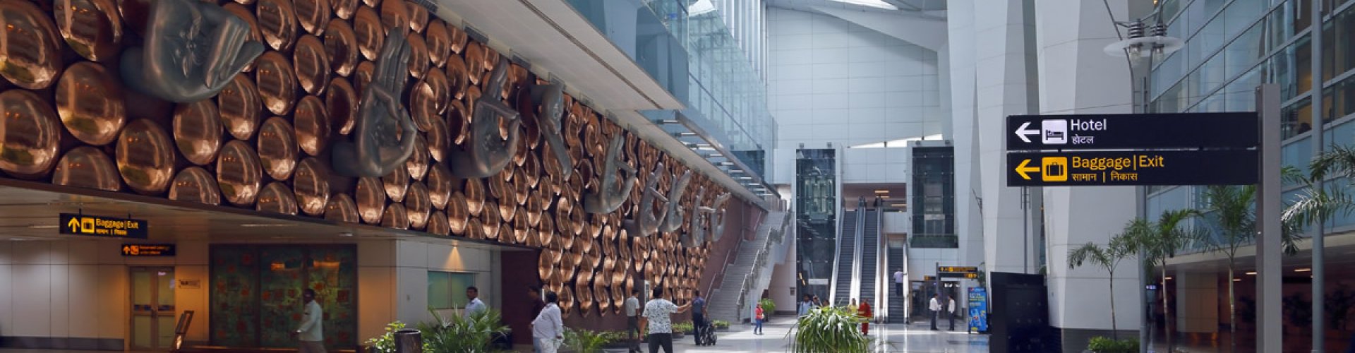 Sunset terminal shot at Chhatrapati Shivaji Maharaj International Airport, IN Airport